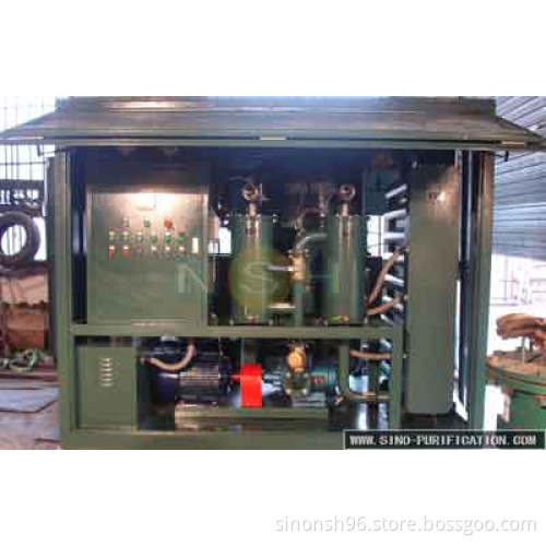 Vacuum transformer oil purifier (VFD-200)